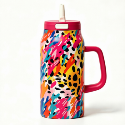 103#Insulated Thermos Tumbler OEM|Stainless Steel Water Bottle Manufacturer|Wholesale Water Bottle|OEM ODM Water Bottle Supplier|Custom Vacuum Insulated Bottle|leopard print insulated water bottle|leopard print gym bottle